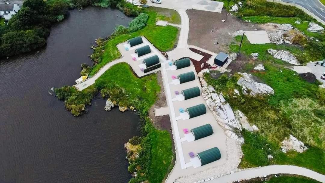 Wheelhousepods Glamping Hotel Donegal Town Exterior foto